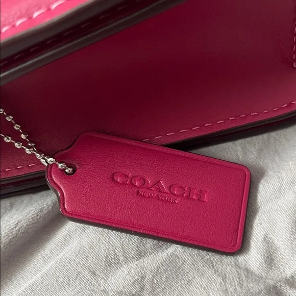 Coach Fuchsia Crossbody Bag - Picture 7 of 7